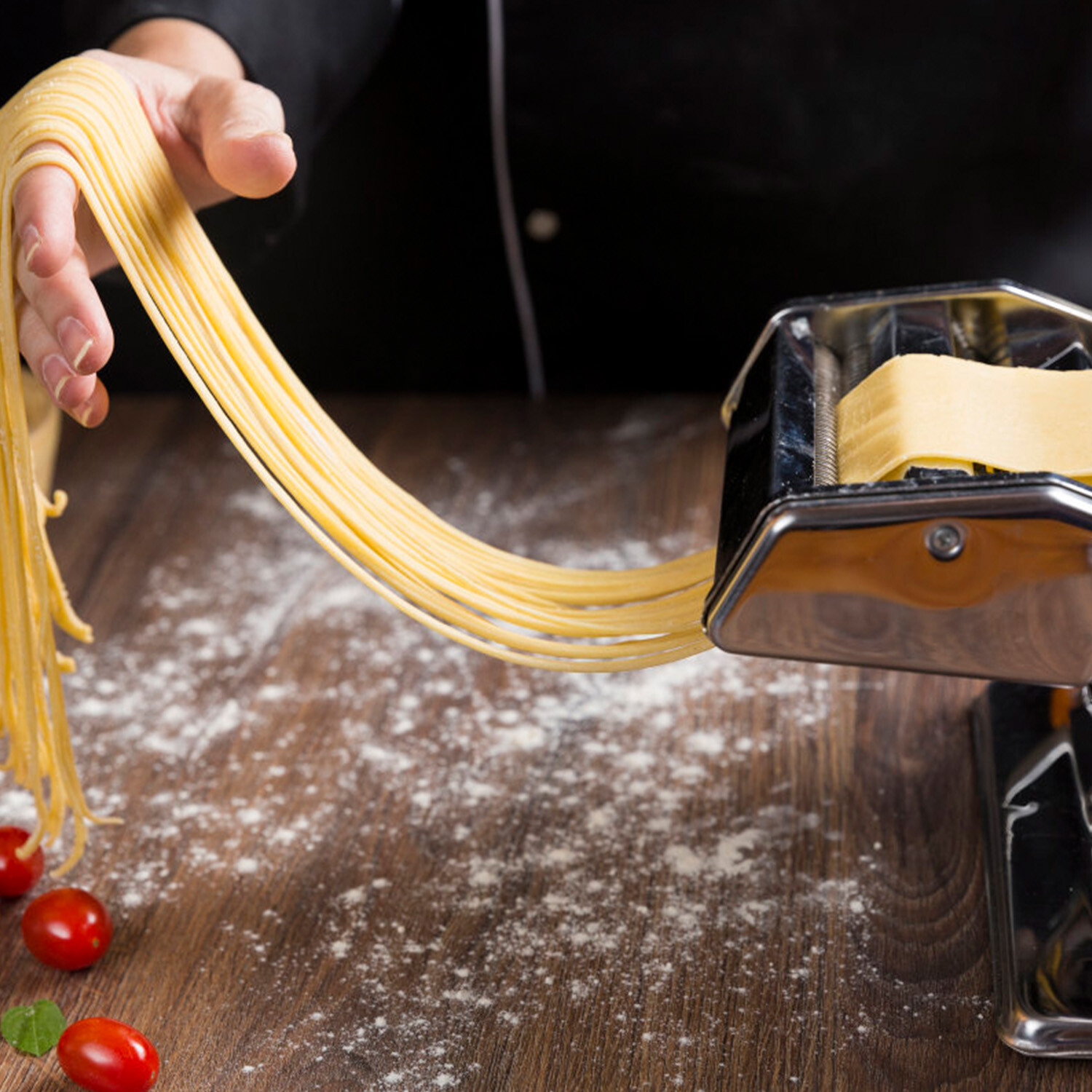 Pasta Maker Machine Adjustable Thickness Noodles Maker for Pasta, Spaghetti
