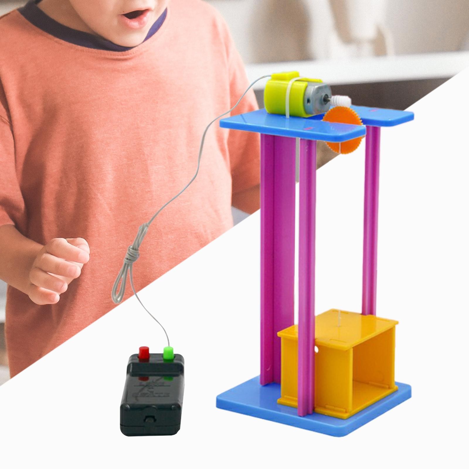 DIY Elevator Toy Teaching Aids DIY Interactive Toy Durable