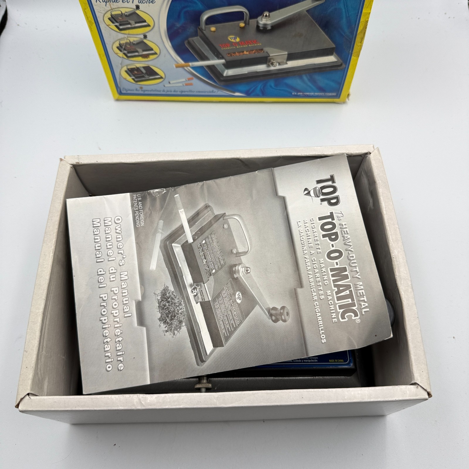 T.O.P. Top-O-Matic Cigarette Rolling Machine