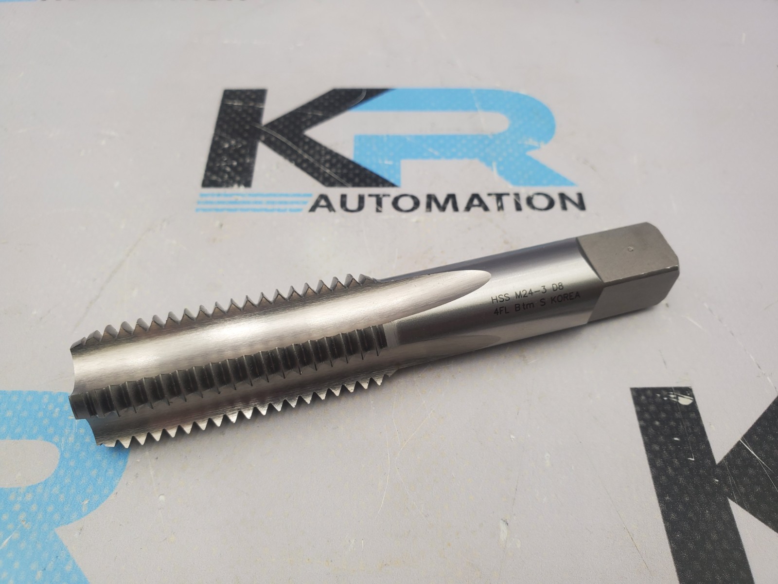 M24 X 3 D8 HSS 4 Flute Hand Taper