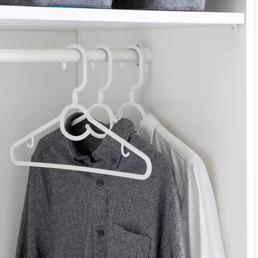 White Shirt Hangers 5-Pack