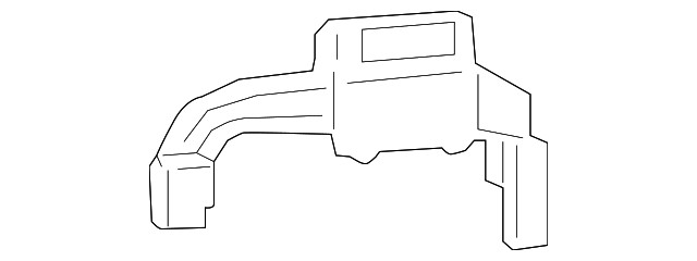 Genuine Ford Blind Spot Detection System Warning Sensor Bracket GN1Z14D189A