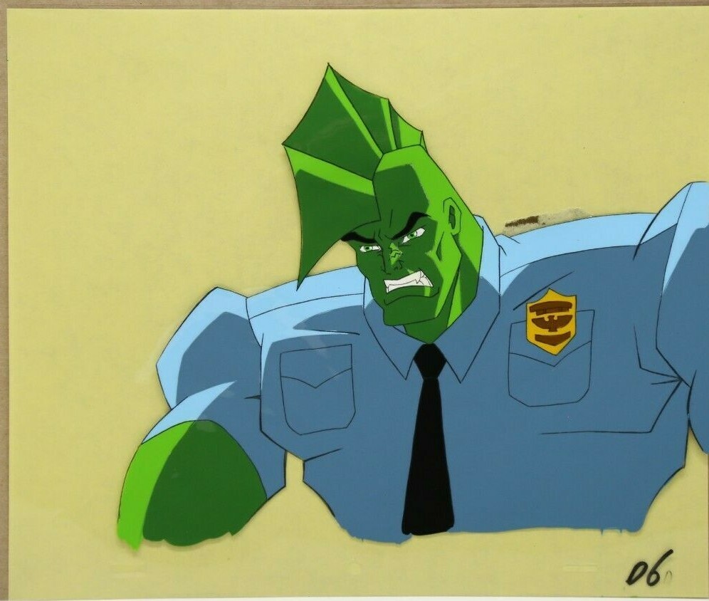 Savage Dragon Original Production Cel 116-64 - Used Condition