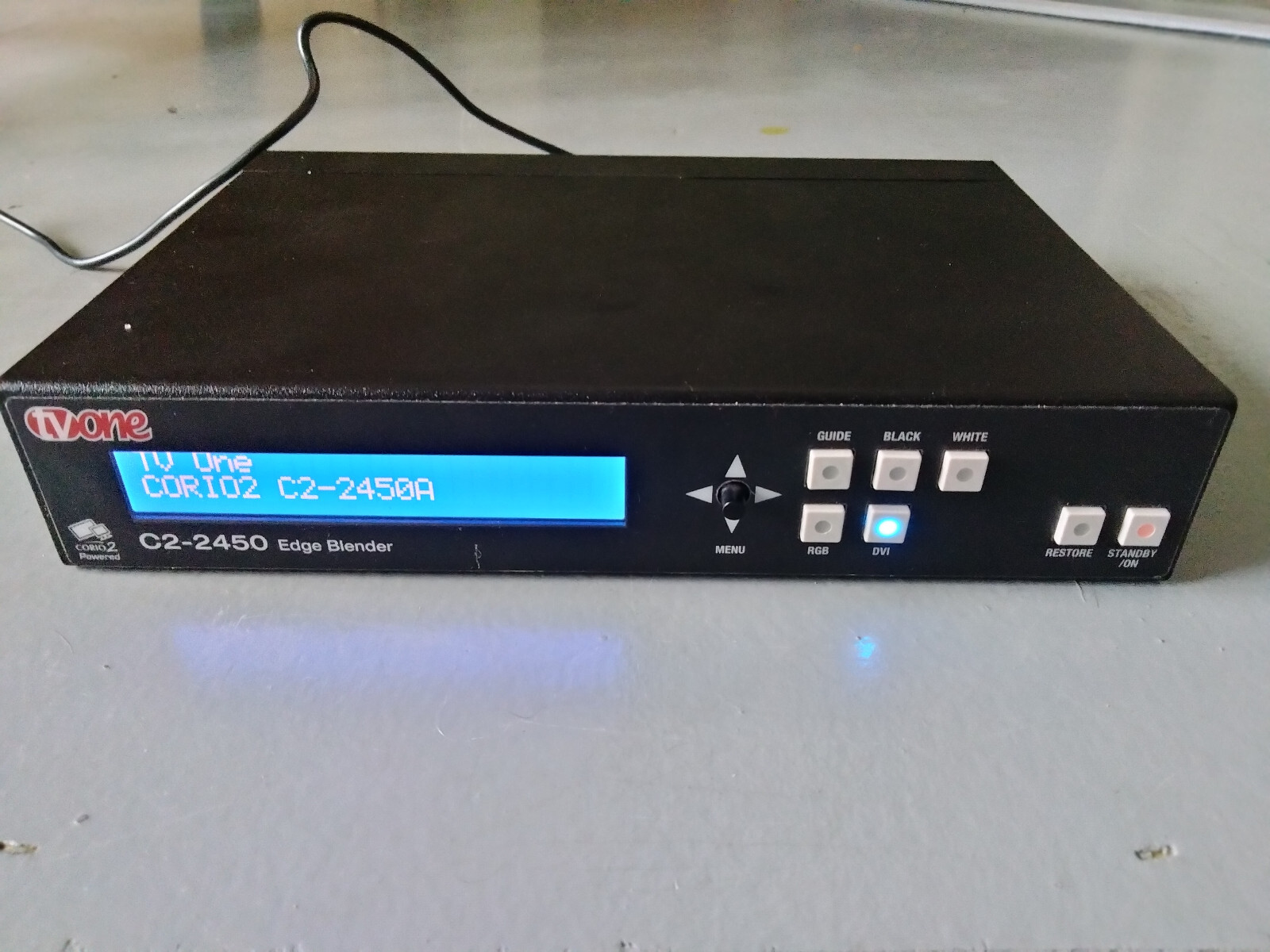 TV One C2-2450A Video Processor/Edge Blender w/ AC Adapter