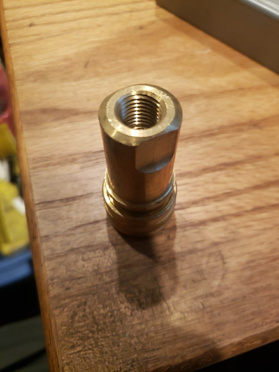 Foster H2 Series 1/4" Brass ISO B Hydraulic Quick Coupler Plug