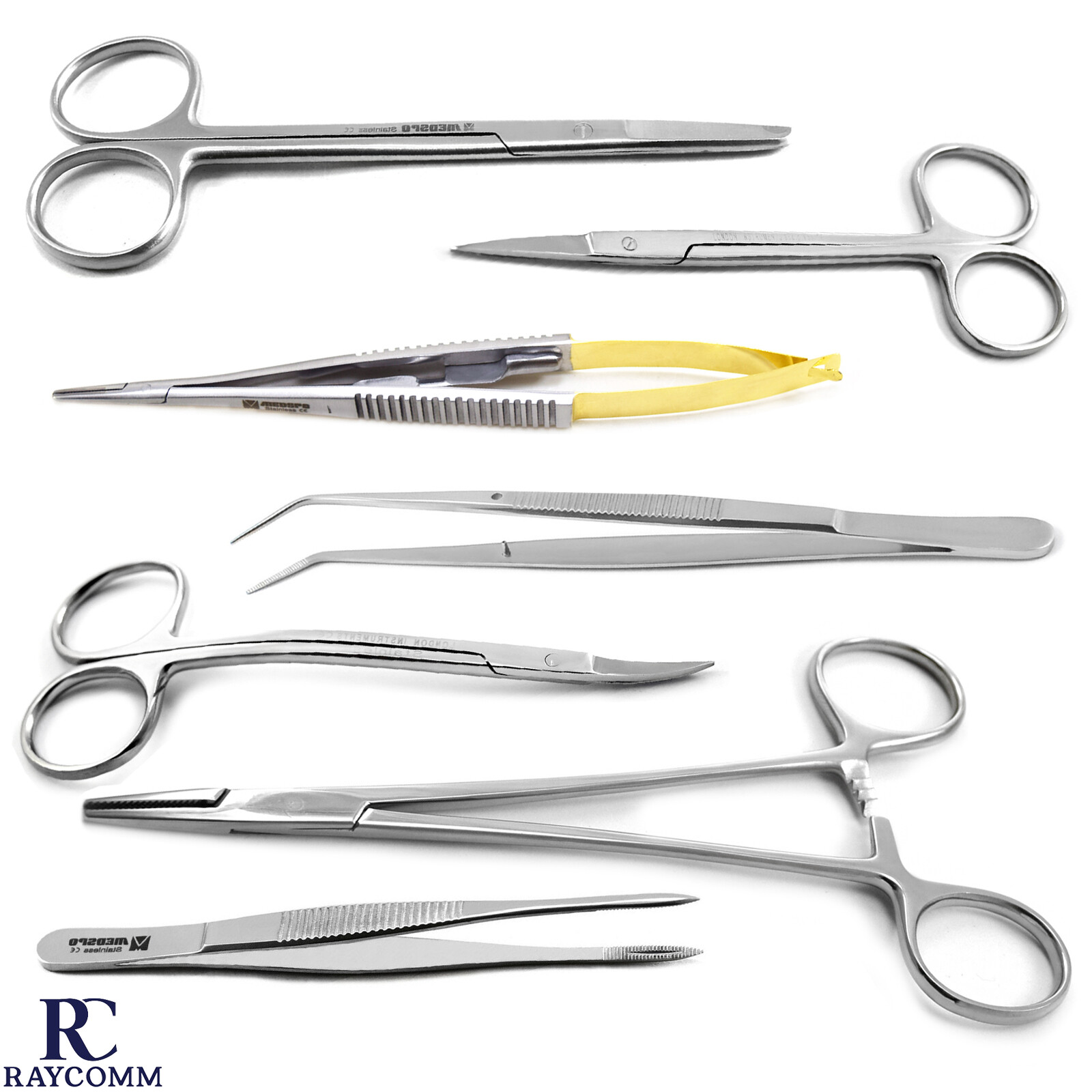 Surgical Microsurgery Dissecting Operating Medical Scissors Dental Veterinary CE