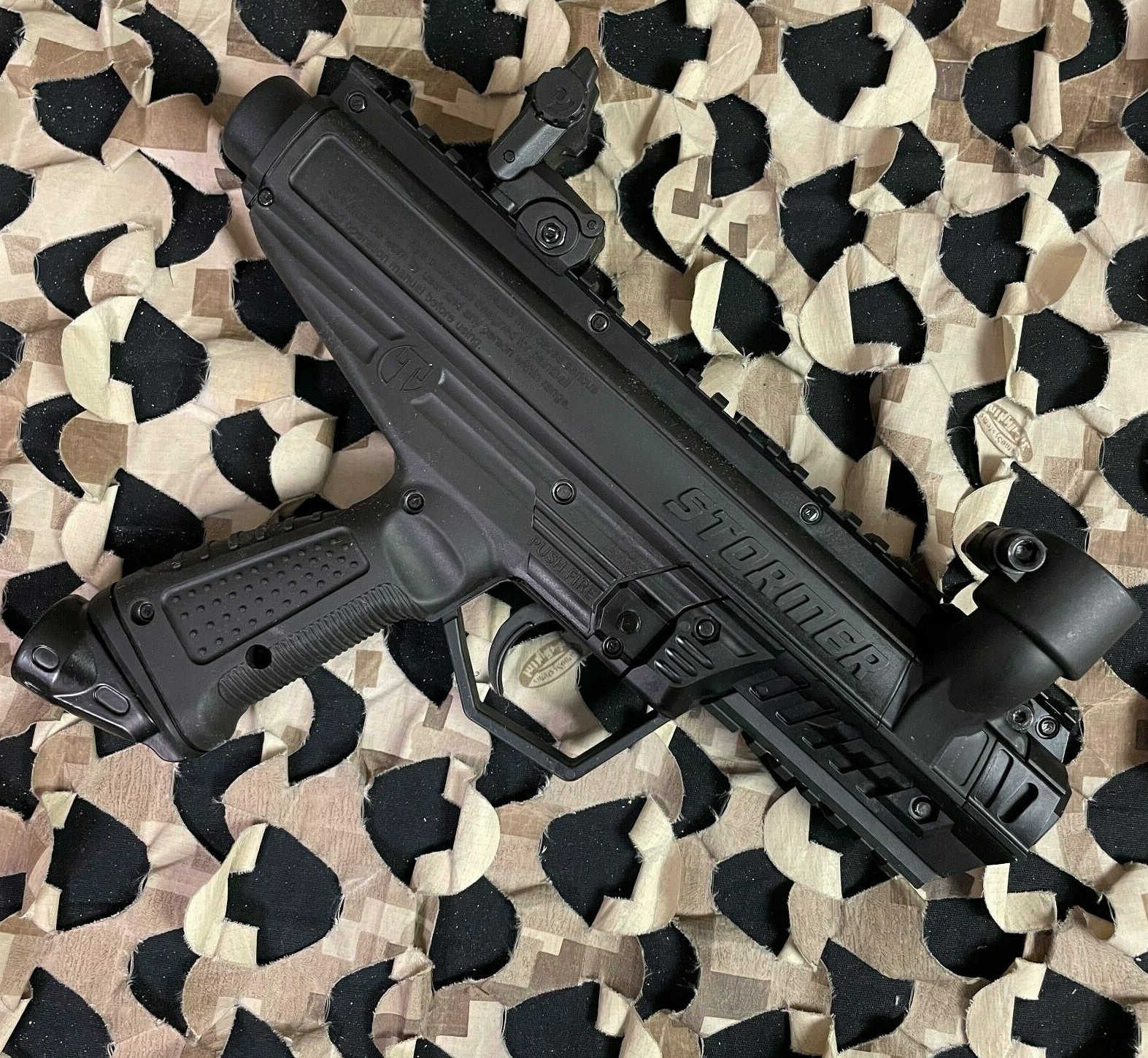 NEW Tippmann Stormer Tactical Paintball Gun - Black