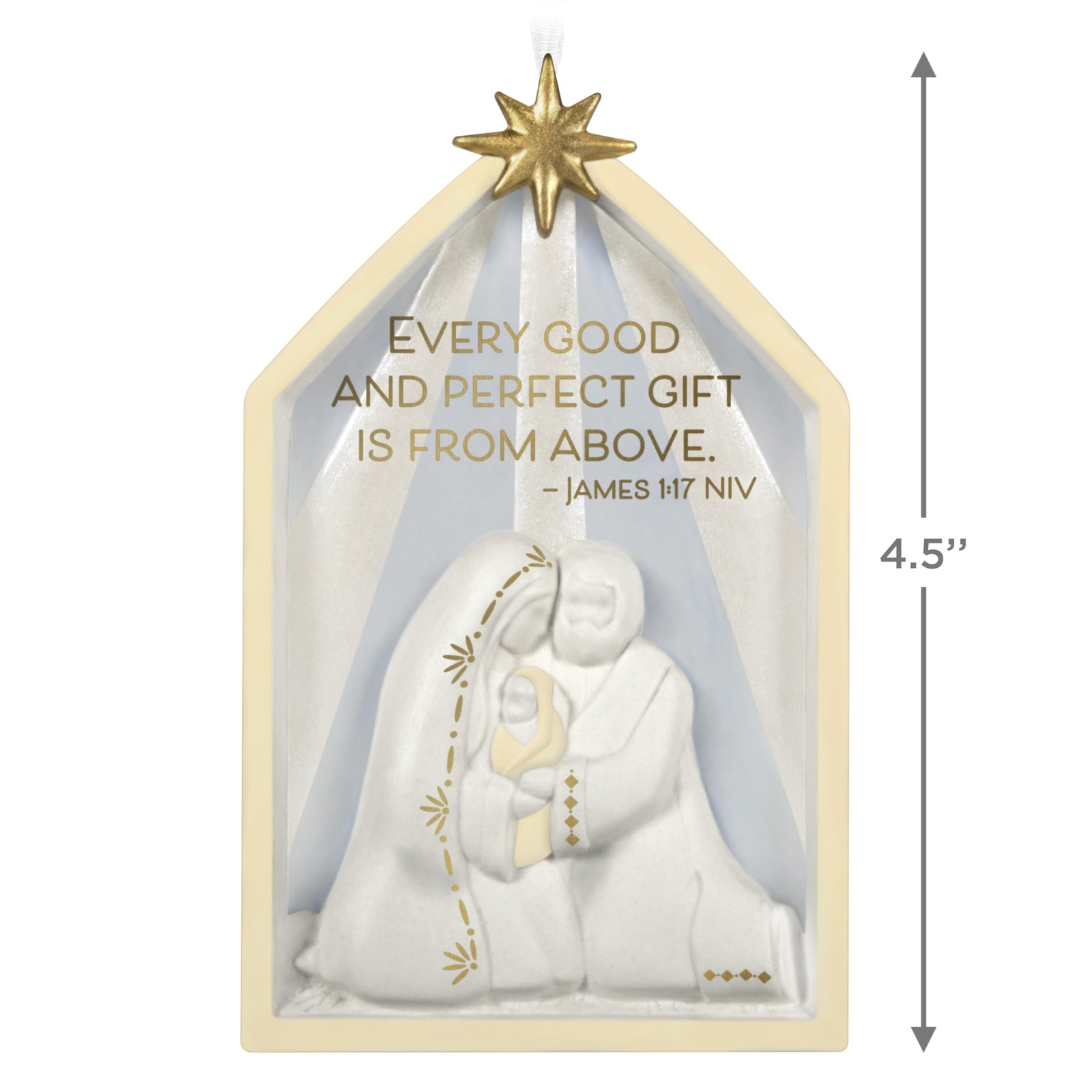 Hallmark Keepsake Christmas Ornament 2025, Gift from Above Nativity, Porcelain,
