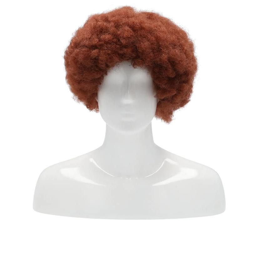 Curly Clown Kk Short Brown - Lacey Wigs
