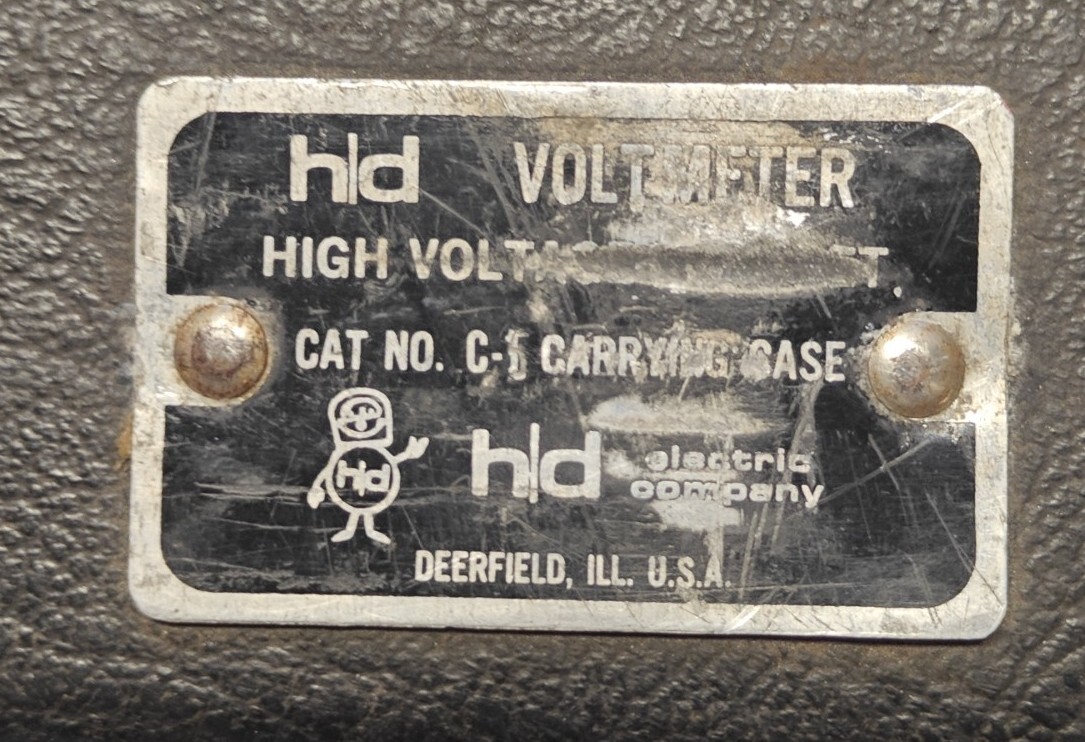 High Voltage Voltmeter/Phaser HD Electric Mark V Test Set