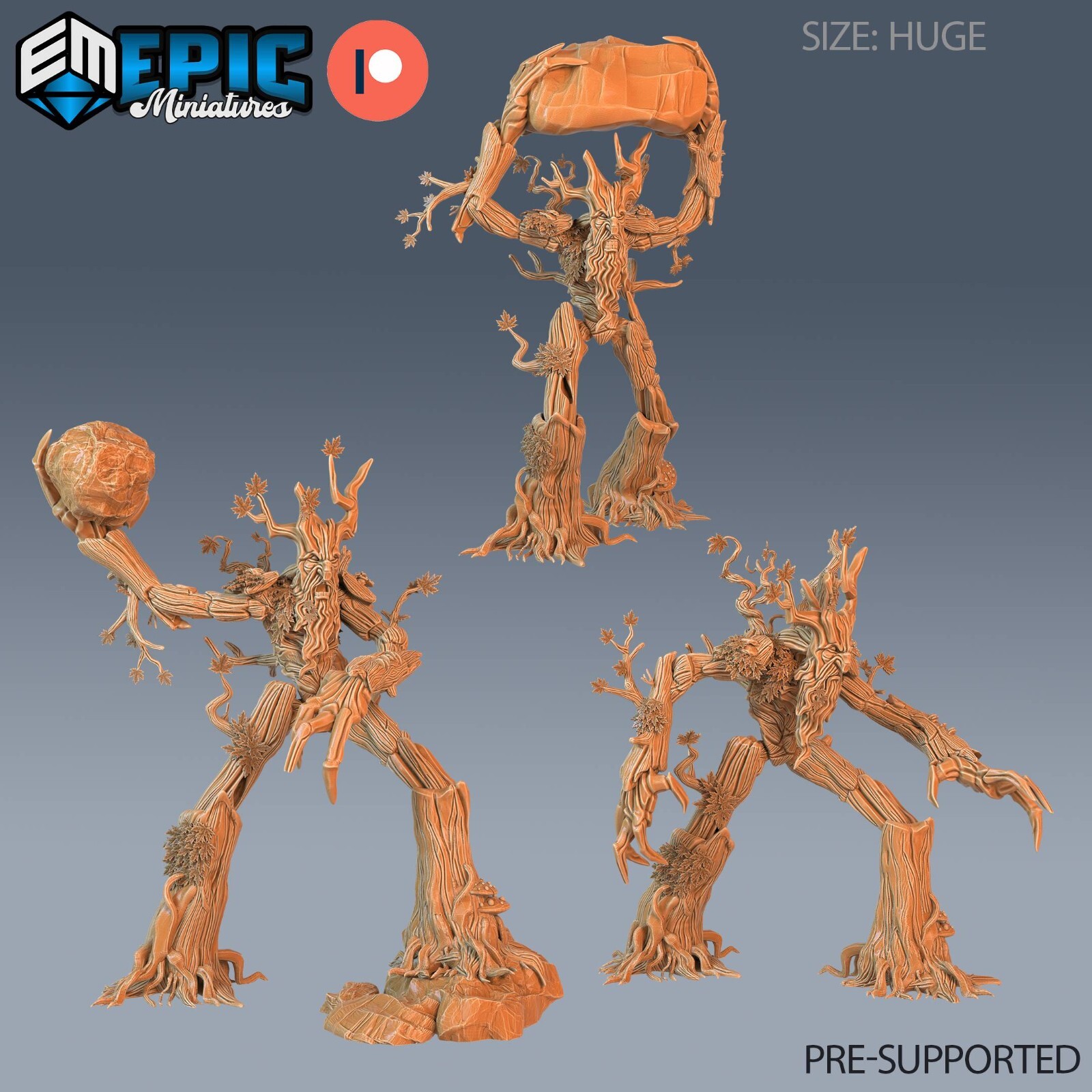Treant DnD Dungeons and Dragons Miniature - Epic Miniatures 28mm