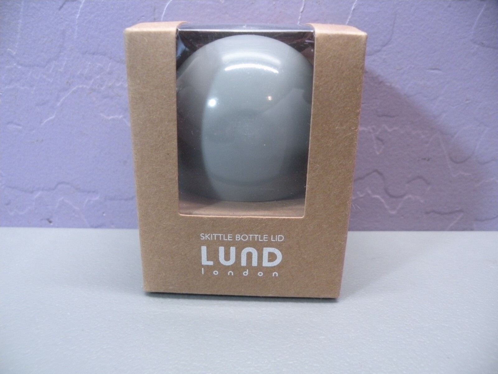 Lund London Skittle Bottle Lid Light Grey New In Package