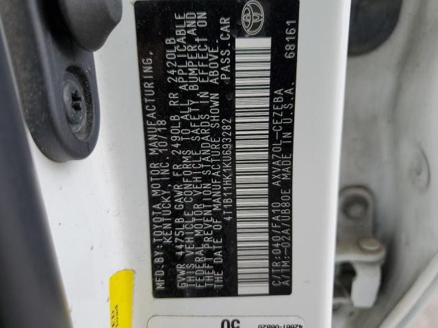 CAMRY 2019 Camera/Projector 332131