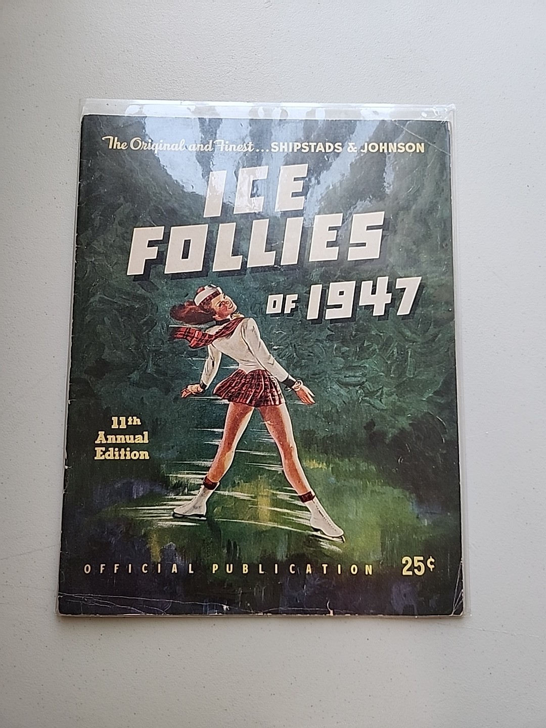 Ice Follies of 1947 Official Program Shipstads & Johnson Figure Skating Legg