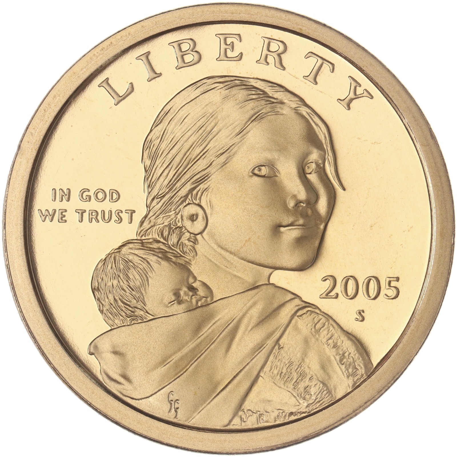 2005 S Native American Sacagawea Dollar Gem DCam Proof See Pics N621