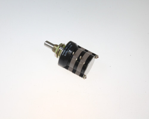 1x M3786/4-1150 Rotary Switch Flatted Shaft Solder Lug 5A 115VAC 28VDC