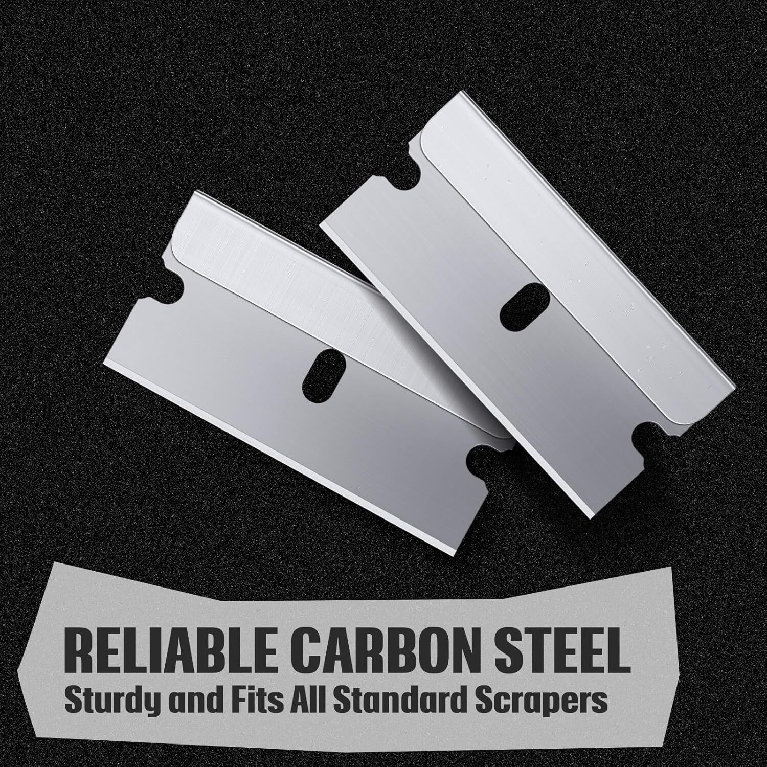 400xSingle Edge Razor Blades,Replacement Box Cutter Blades,for Removing Labels