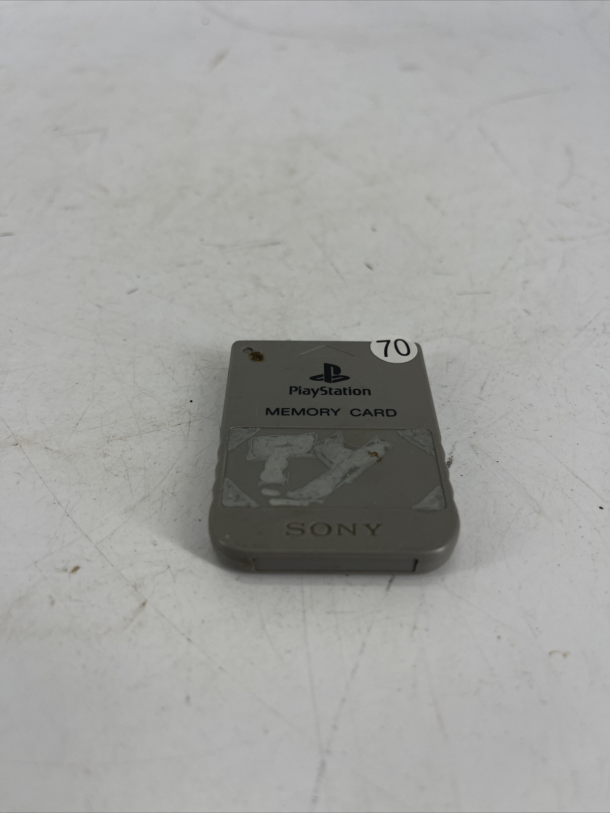OEM Playstation Memory Card SCPH-1020 USED UNTESTED