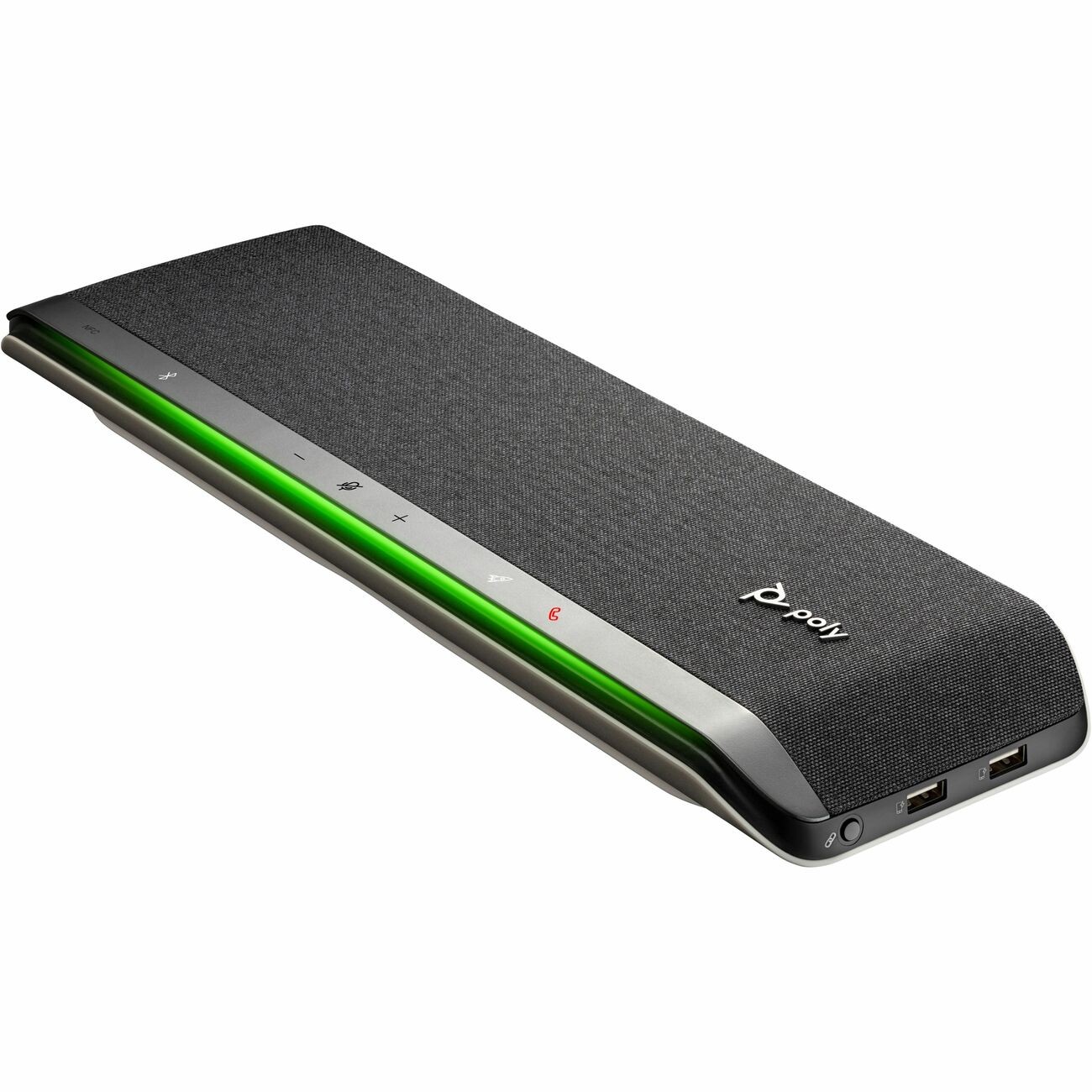 Poly Sync 60 Wired/Wireless Bluetooth Speakerphone - Silver (772C2AA)