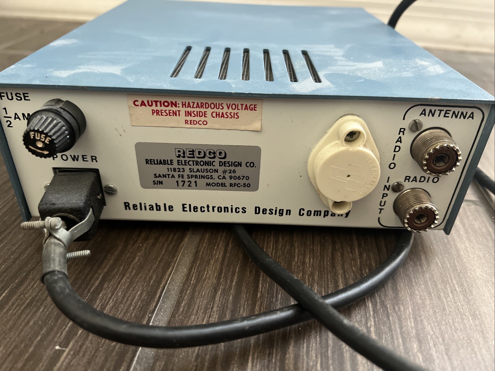 Redco Model C-50 Frequency Counter 1/1 On eBay
