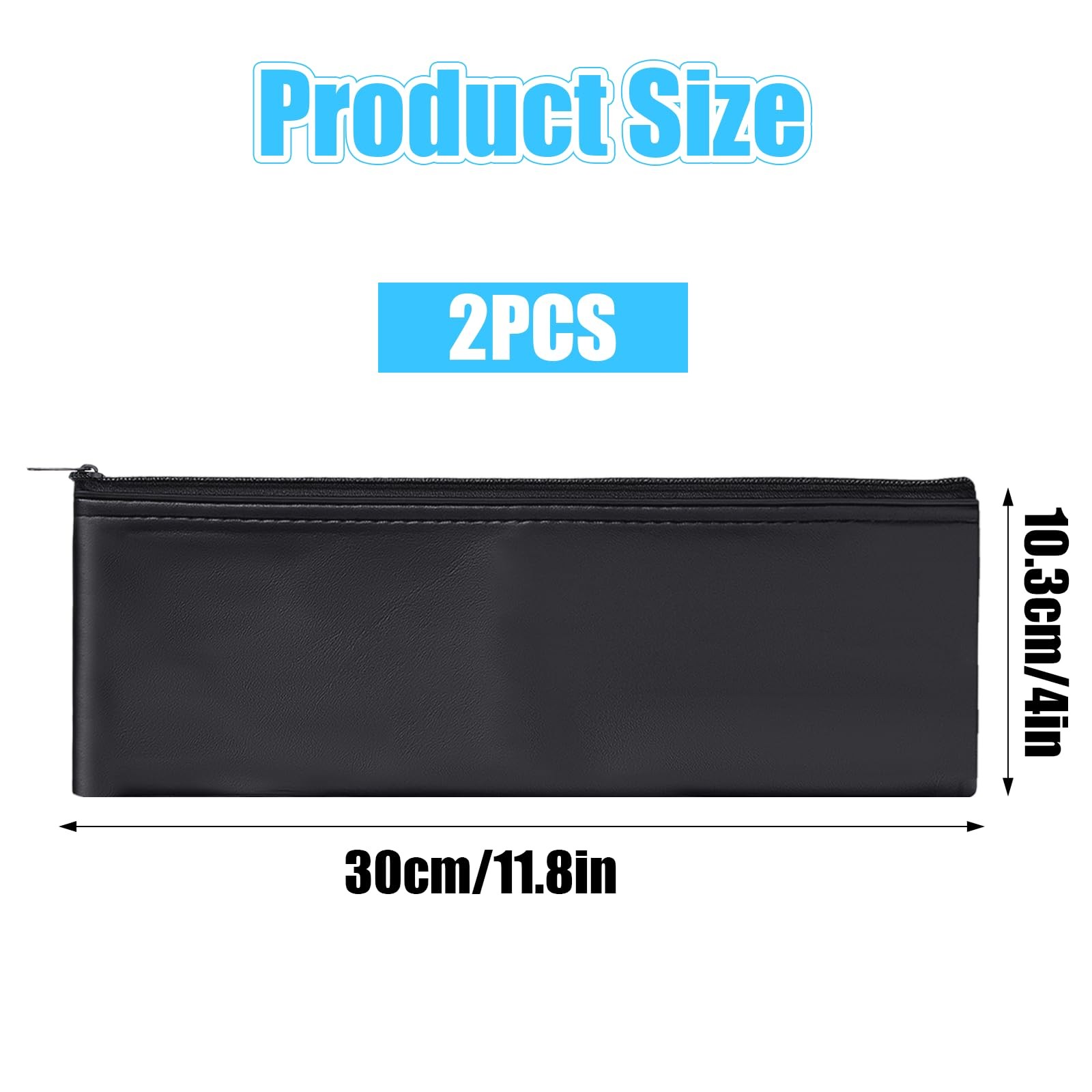 2 Pack Microphone Bags, Black Microphone Case for Wireless