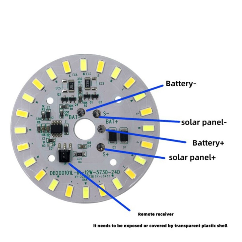 12W Light Source Home Decoration Battery Powered Operation Easy Installation