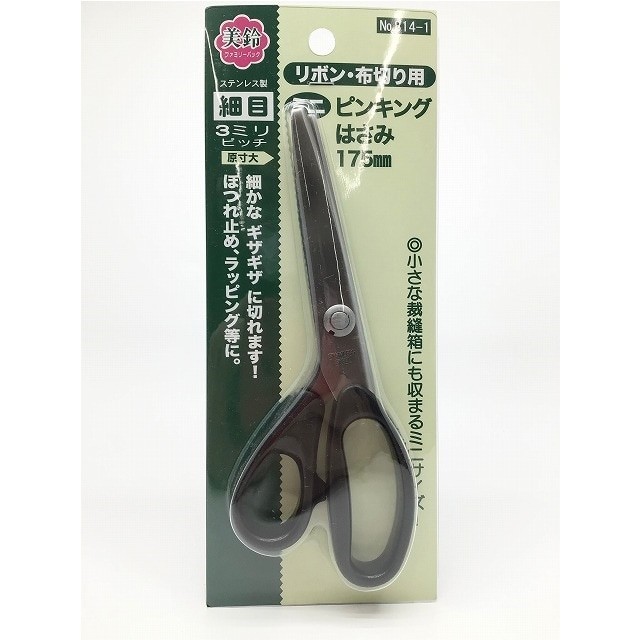 Misuzu Mini Pinking Shears Fine Tooth 175mm No.814-1