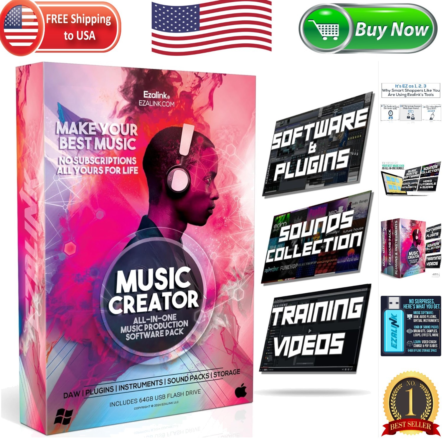Transform Your Music with  Software Bundle - No Subscriptions Required