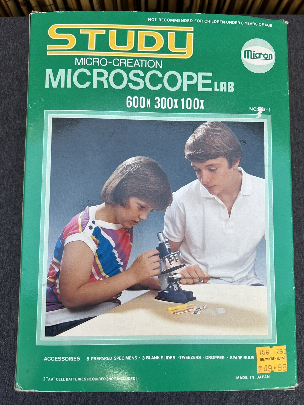 Study 600 x 300 x 100 Microscope Lab by Micron