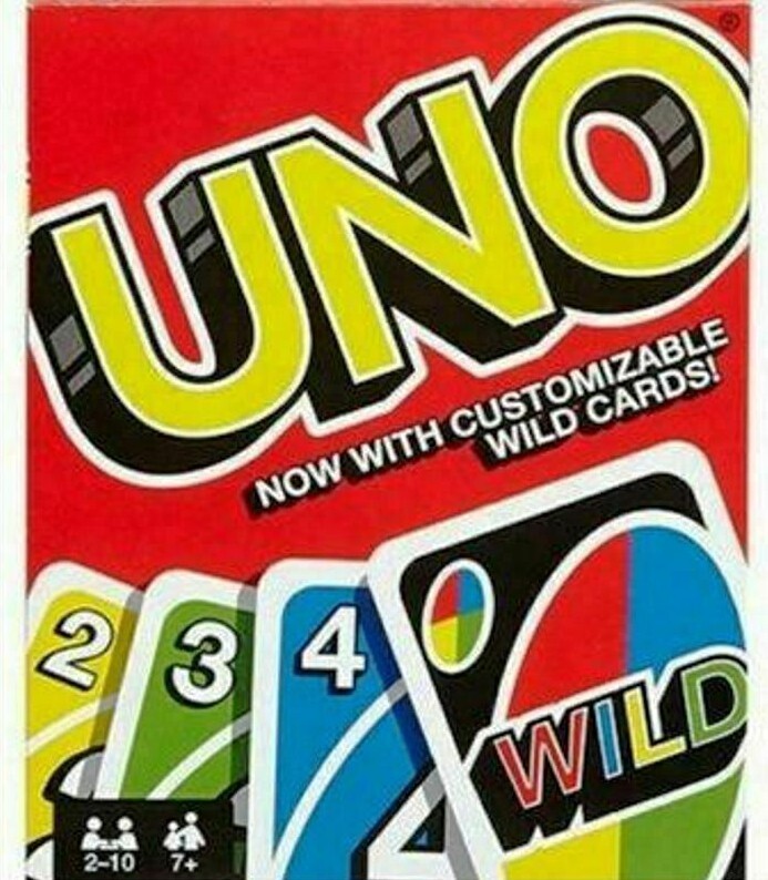 UNO Card Game by Mattel Games - Free Shipping - Brand New & Factory Sealed