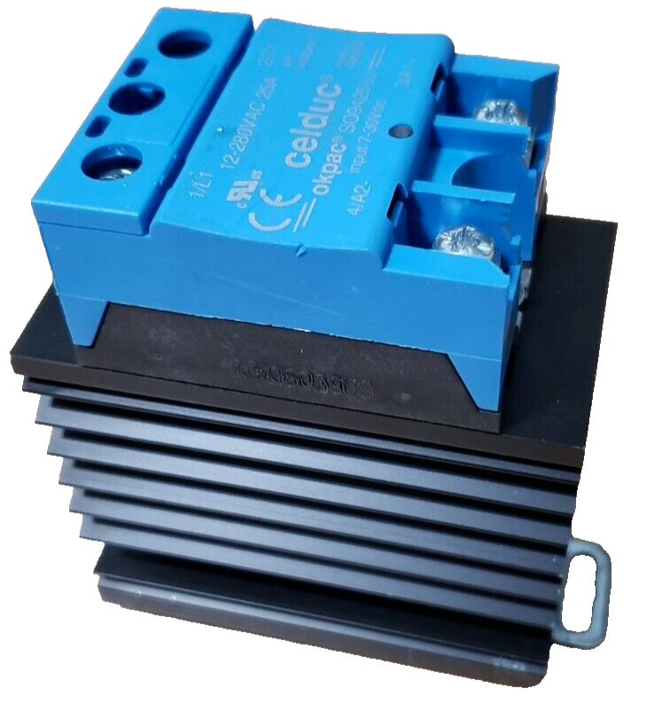 CELDUC SO942560 / S0942560 Solid State Relay 12-280VAC (Heater) AP 781822