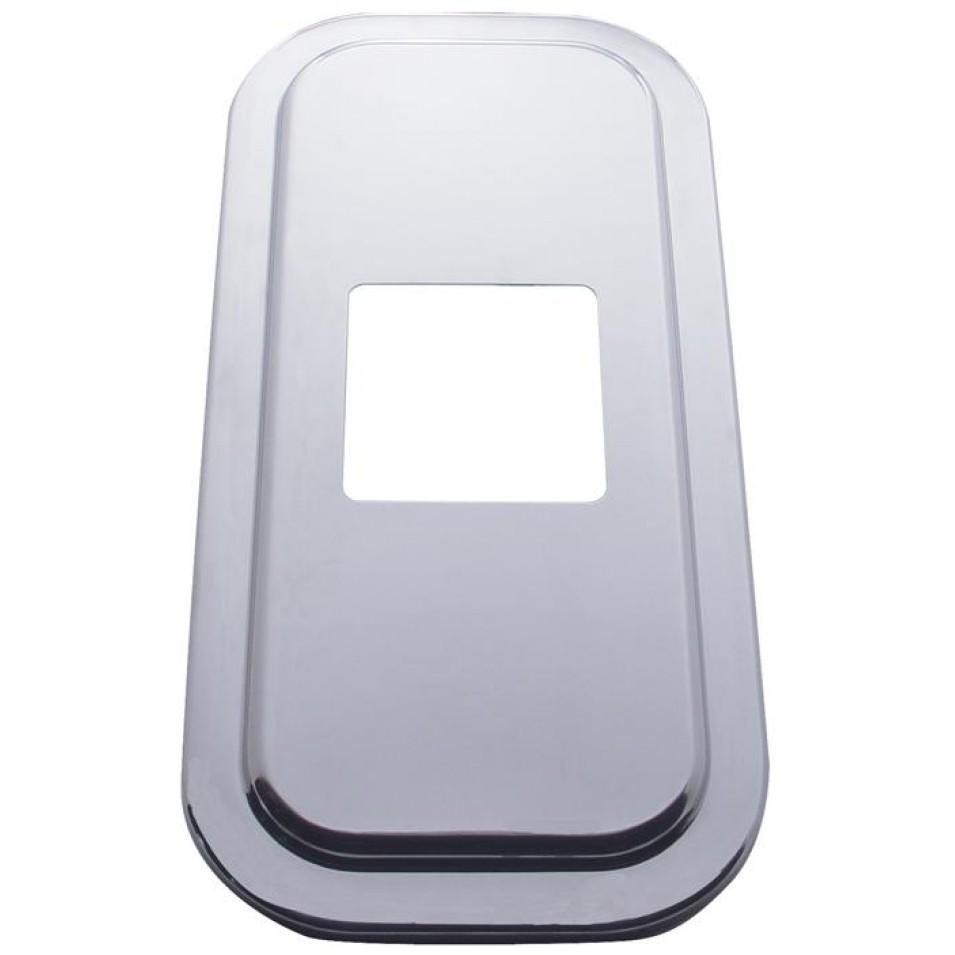 Peterbilt Stainless Shift Plate - 4 7/8" X 4 13/16" Opening