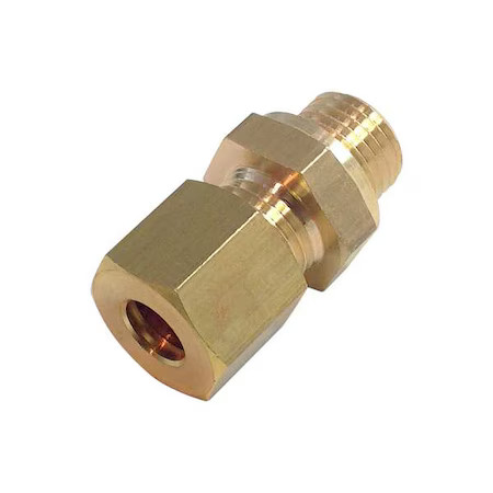 Parker 0101 04 55 Strt, Brass, Metric , Comp. 5 Mm