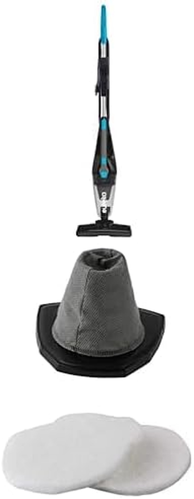 Bundle of  NES215A Blaze 3-In-1 Swivel Handheld & Stick Vacuum Cleaner, Blue +