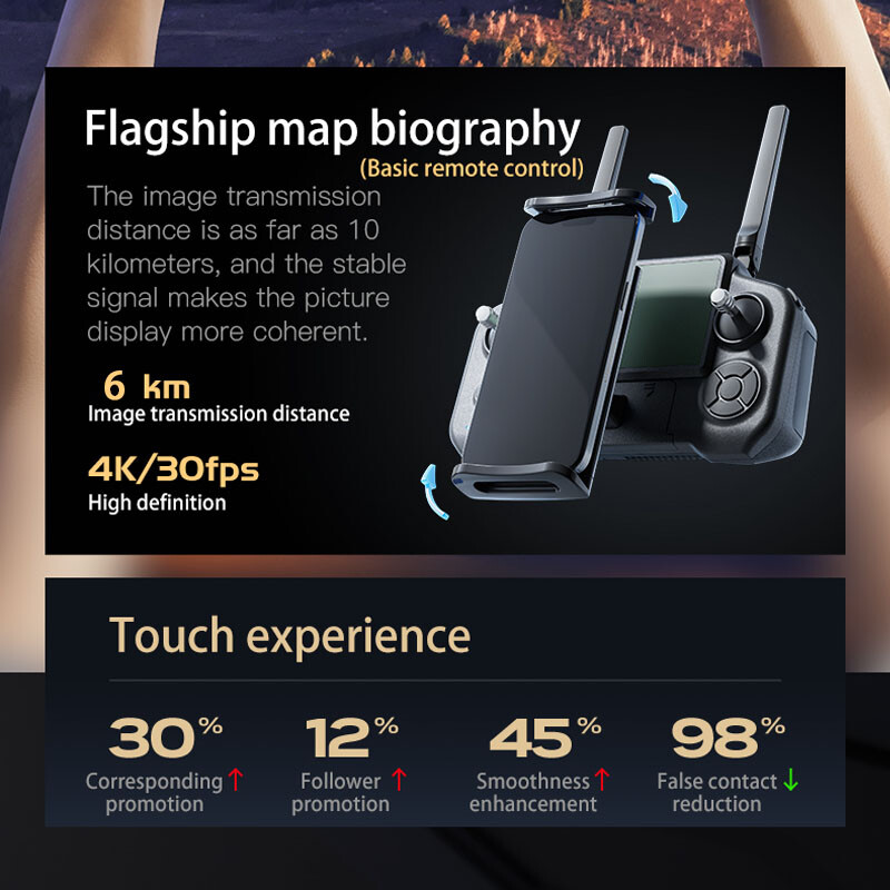 P7 Max Drone GPS 6KM 3-axis Gimbal 8K Camera 360° Obstacle Avoidance 2 Battery