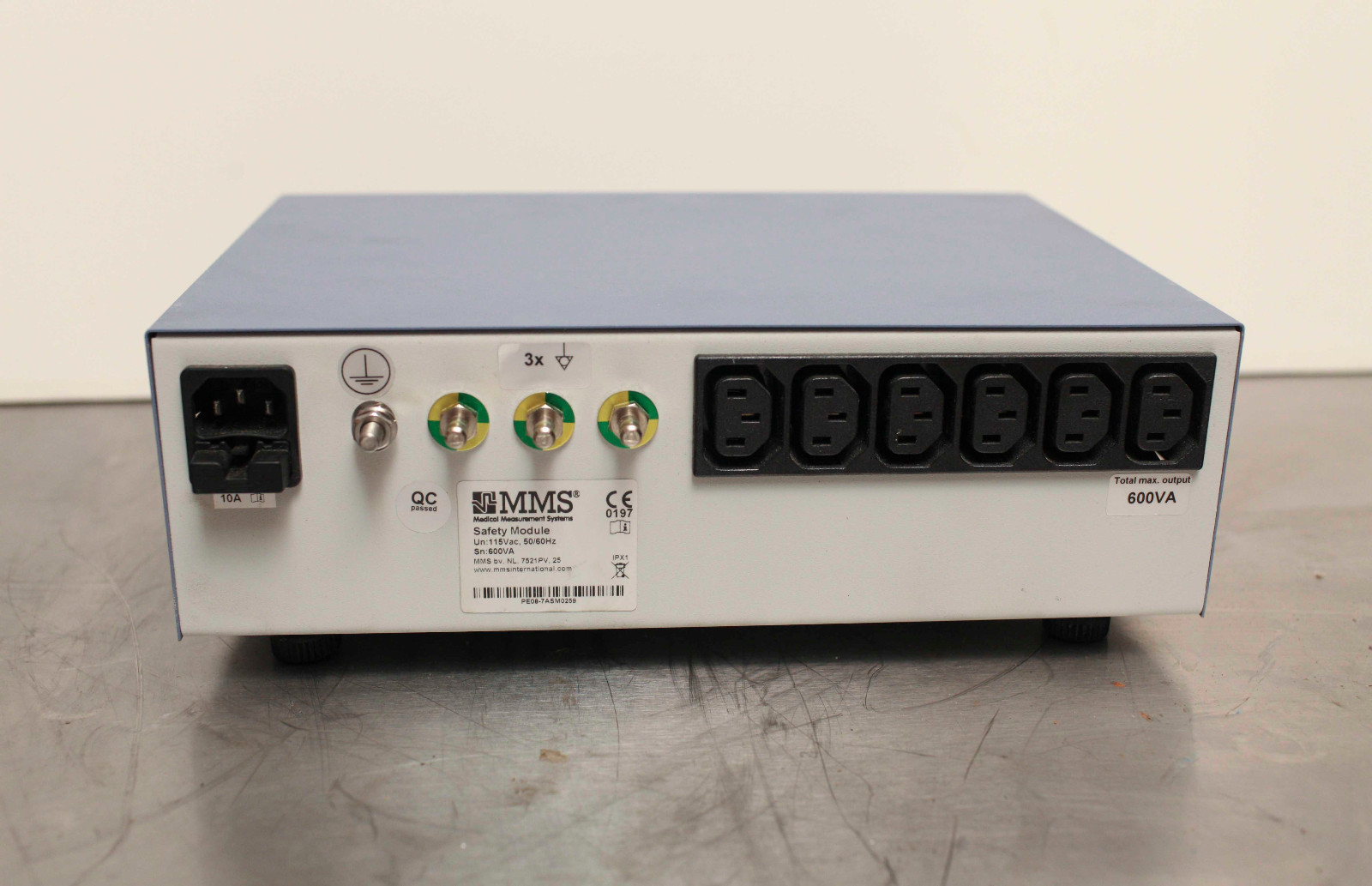 MMS Safety Module Power Supply for Urinary Flow Uroflow Systems MMSbus