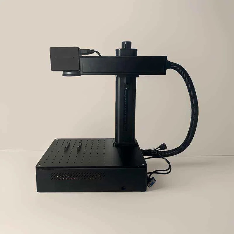 50W Industrial Fiber Laser Marker Heavy Mold Surface Batch Code Etching Gear