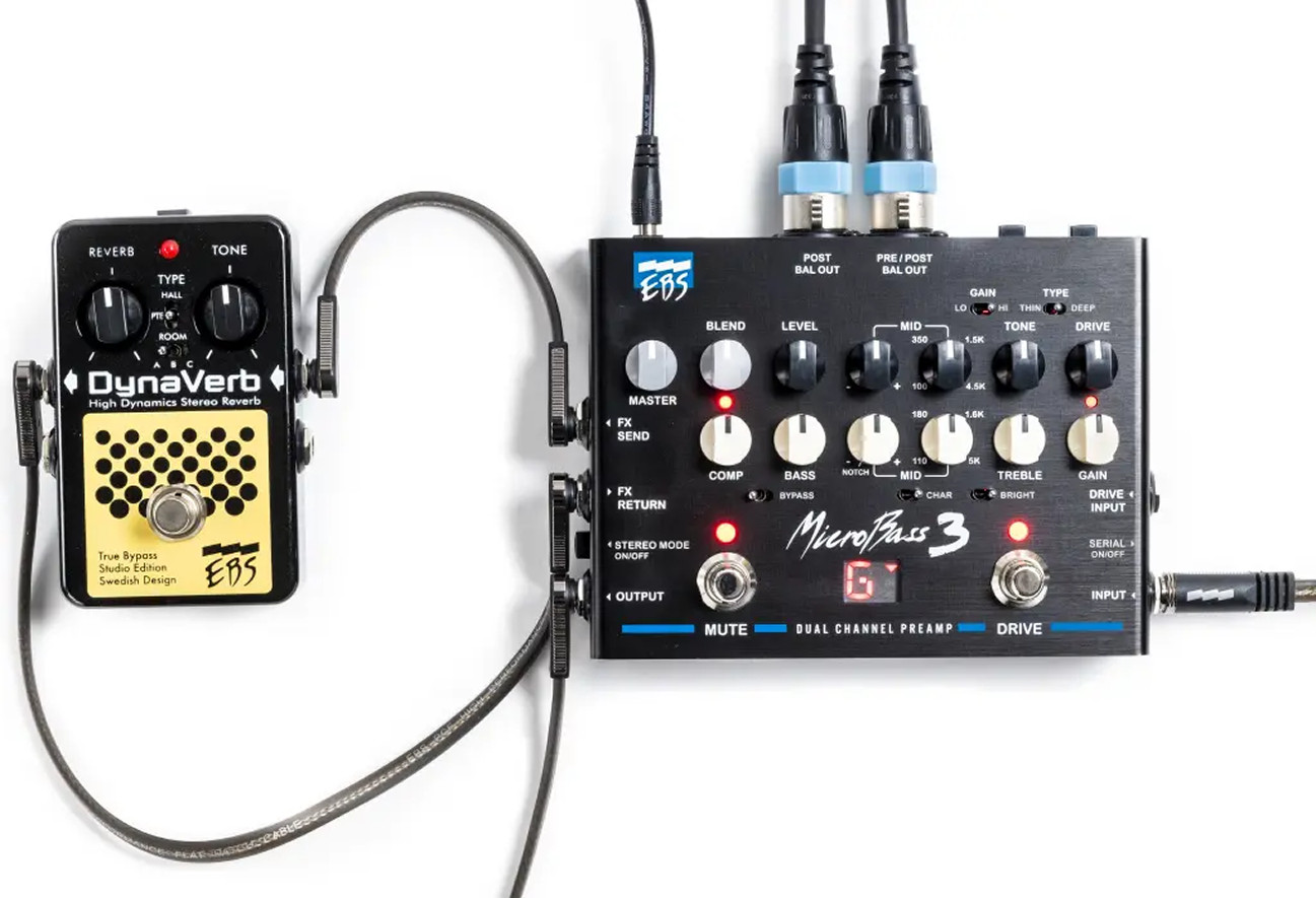 EBS MicroBass 3 2-channel Preamp