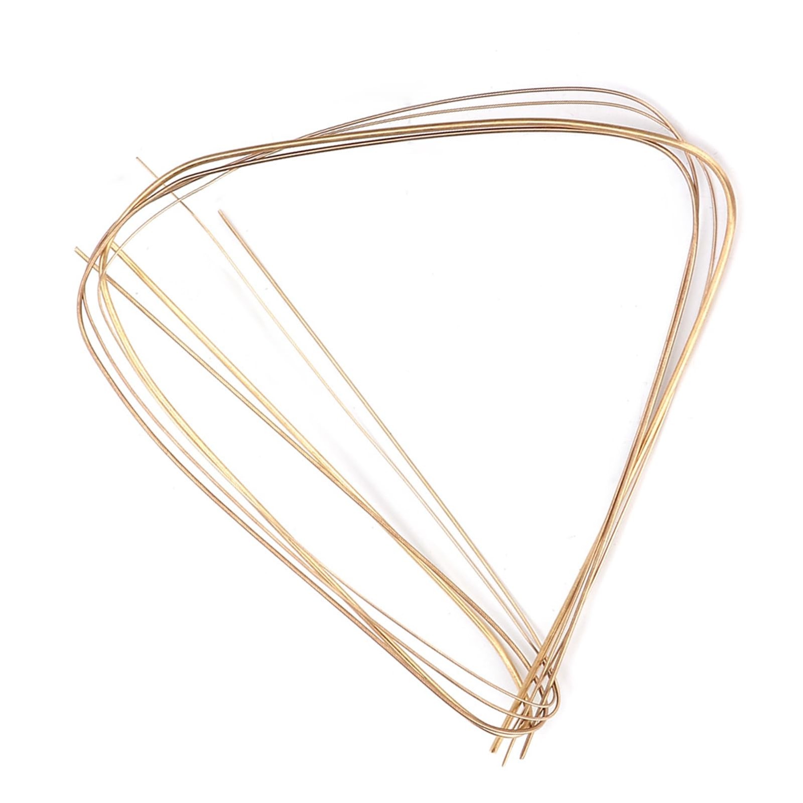 4pcs 0.5mm, 0.7mm, 1.0mm, 1.5mm Gold Copper Welding Rods Soldering Wire for J