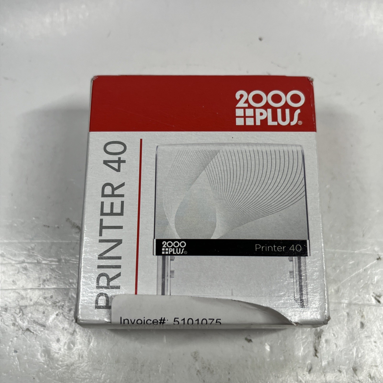 2000 Plus Printer 40 REVOKED Stamp NEW IN BOX