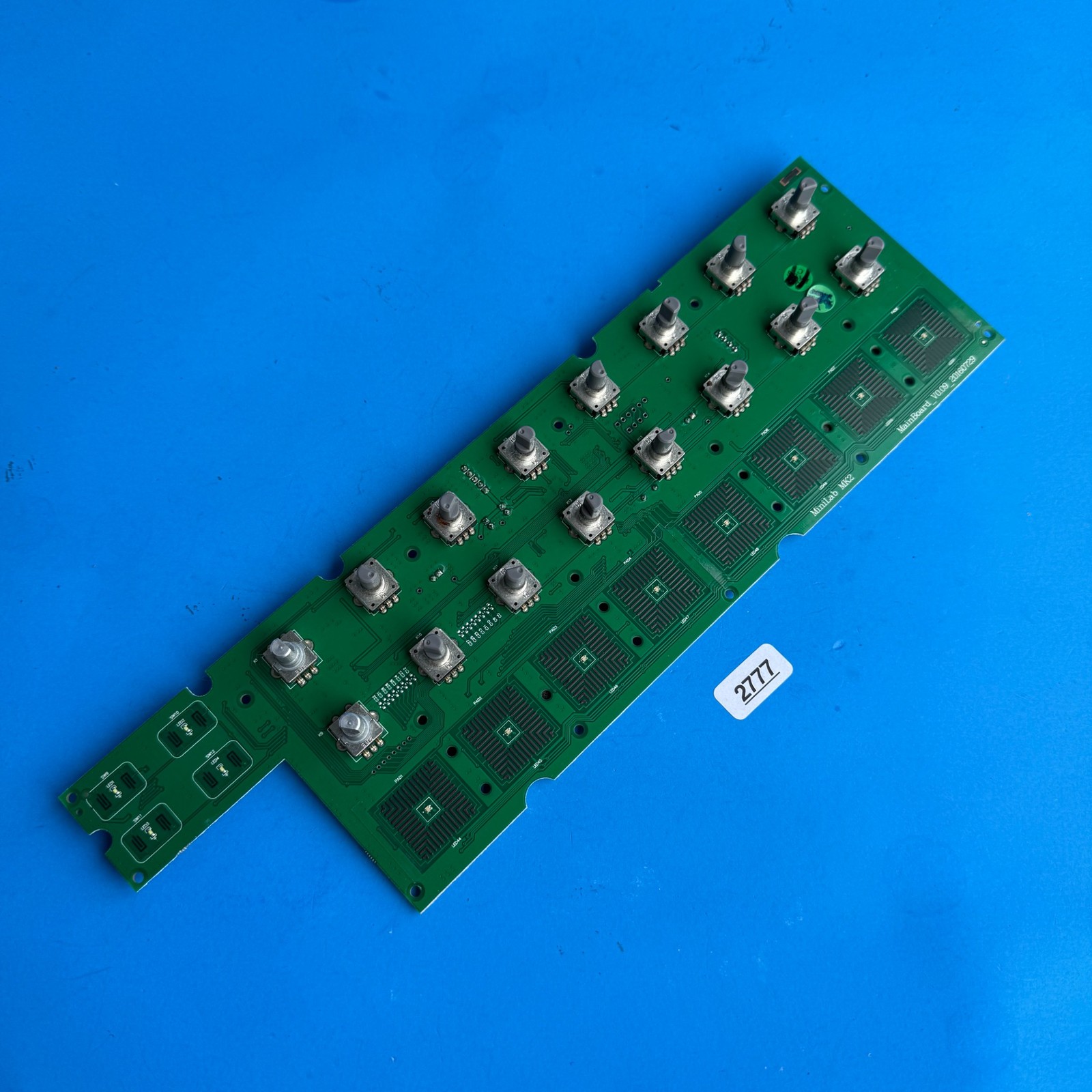 ARTURIA MINILAB MKII MIDI Controller Part: Encoder Pots Volume Pad Control PCB