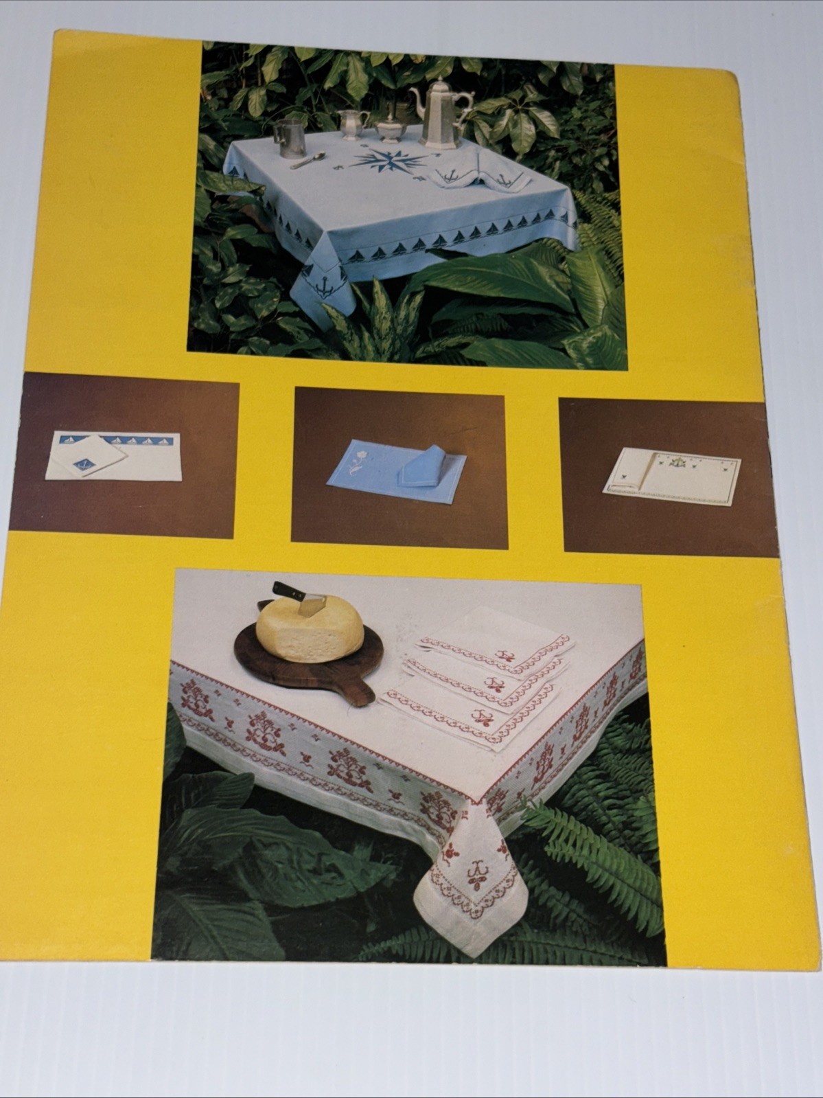 Counted Cross Stitch For The Table Leisure Arts Leaflet 119