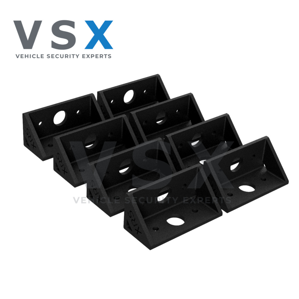 XRS Pro Lightweight Universal Rally Motorsport Mudflap Brackets - Set Of 8pcs