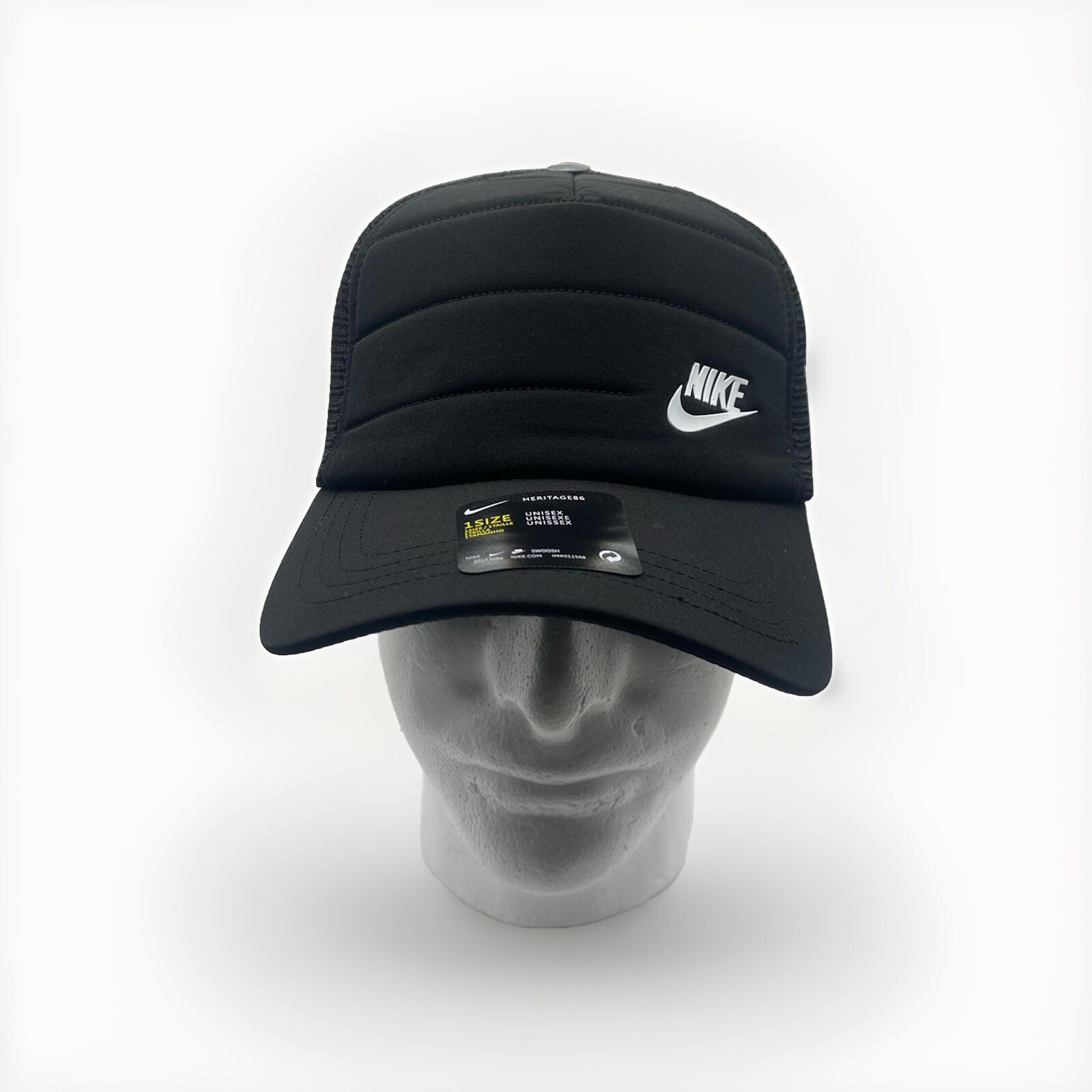 Nike Heritage 86 - Trucker Hat Adjustable Strap Black New with Tags