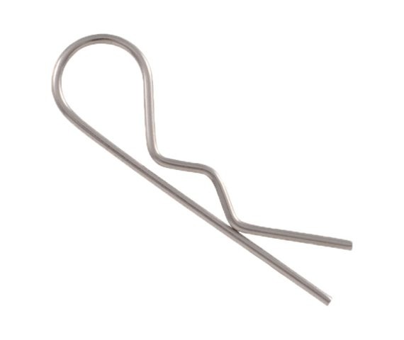 Bridge Hitch Hair Pin Clip 3/64 x 1-9/16 Stainless Steel (20 Pieces)