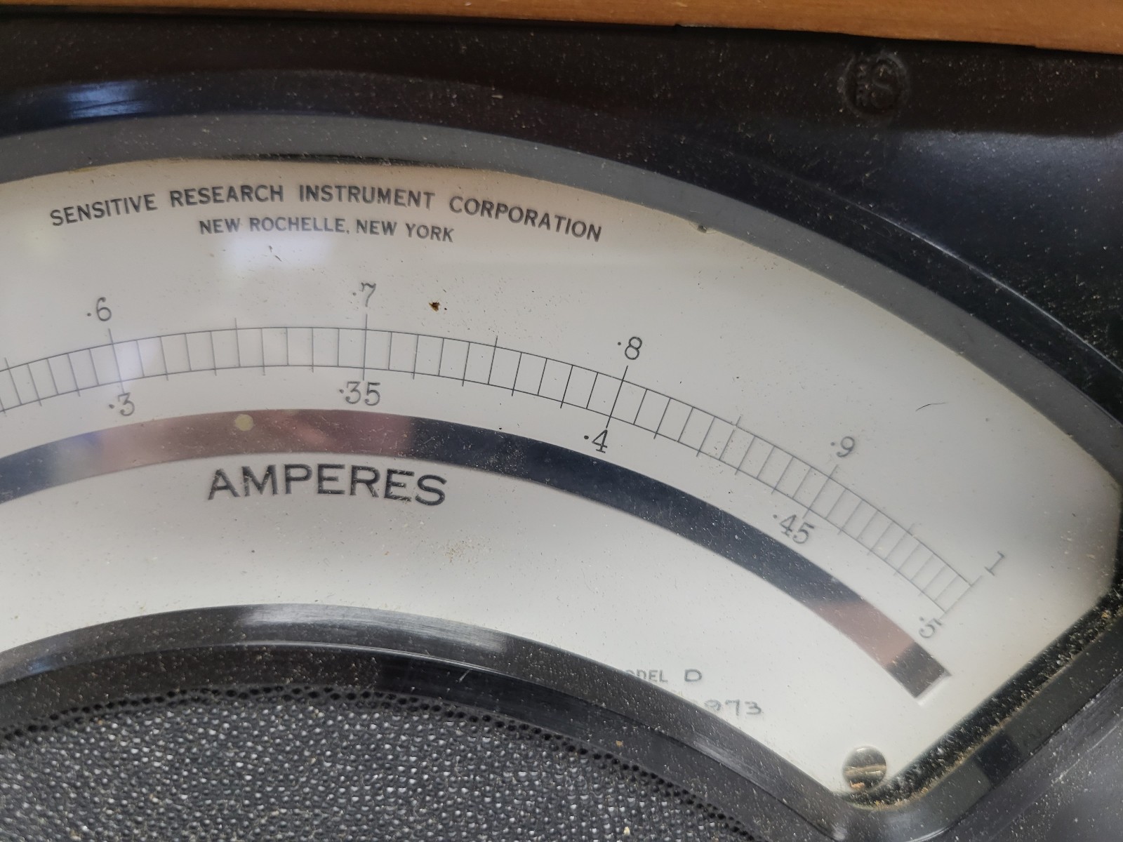 Vintage Sensitive Research Dynamometer Milliammeter