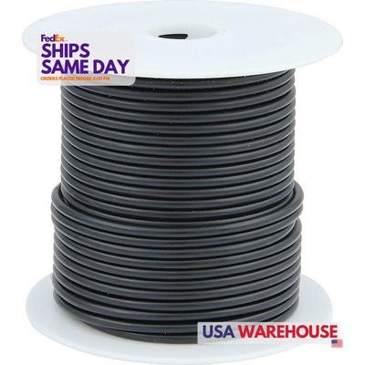 Allstar ALL76511, One 20 Awg Black Primary Wire 100Ft Performance Racing Parts