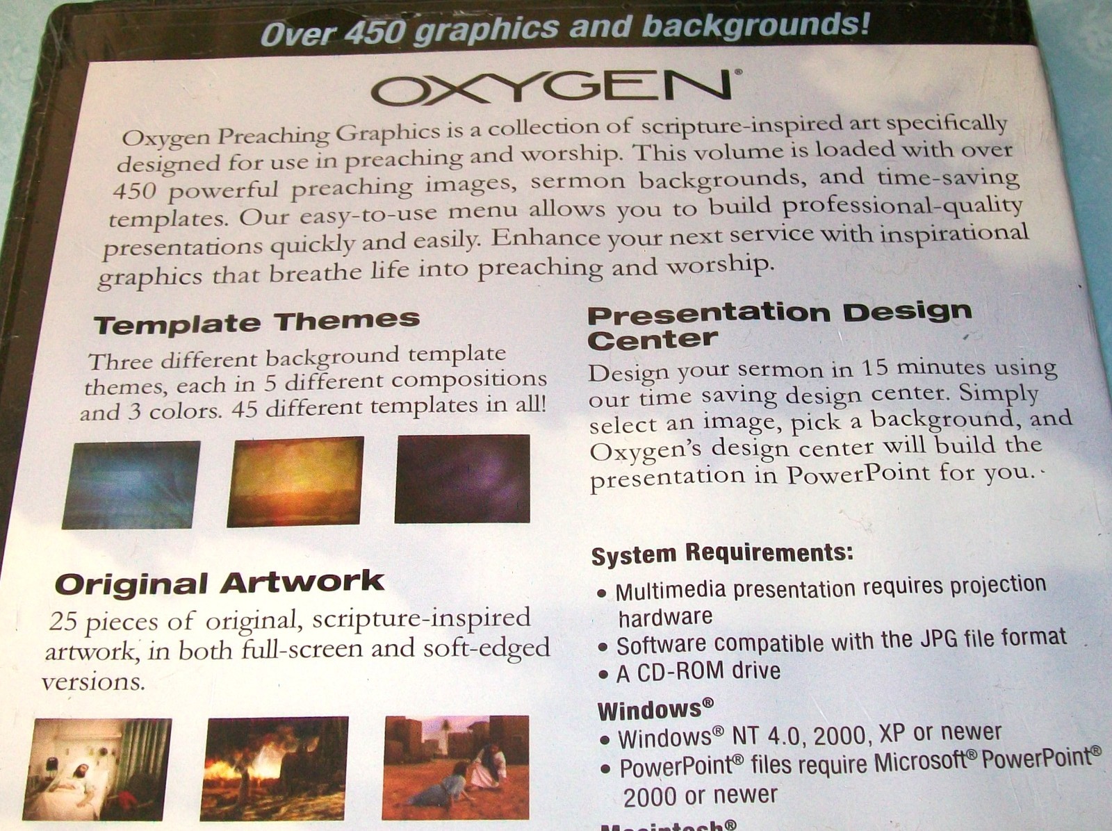 Oxygen: Multimedia Graphics - Volume 24 (CD-ROM, 2008) New Unopened!