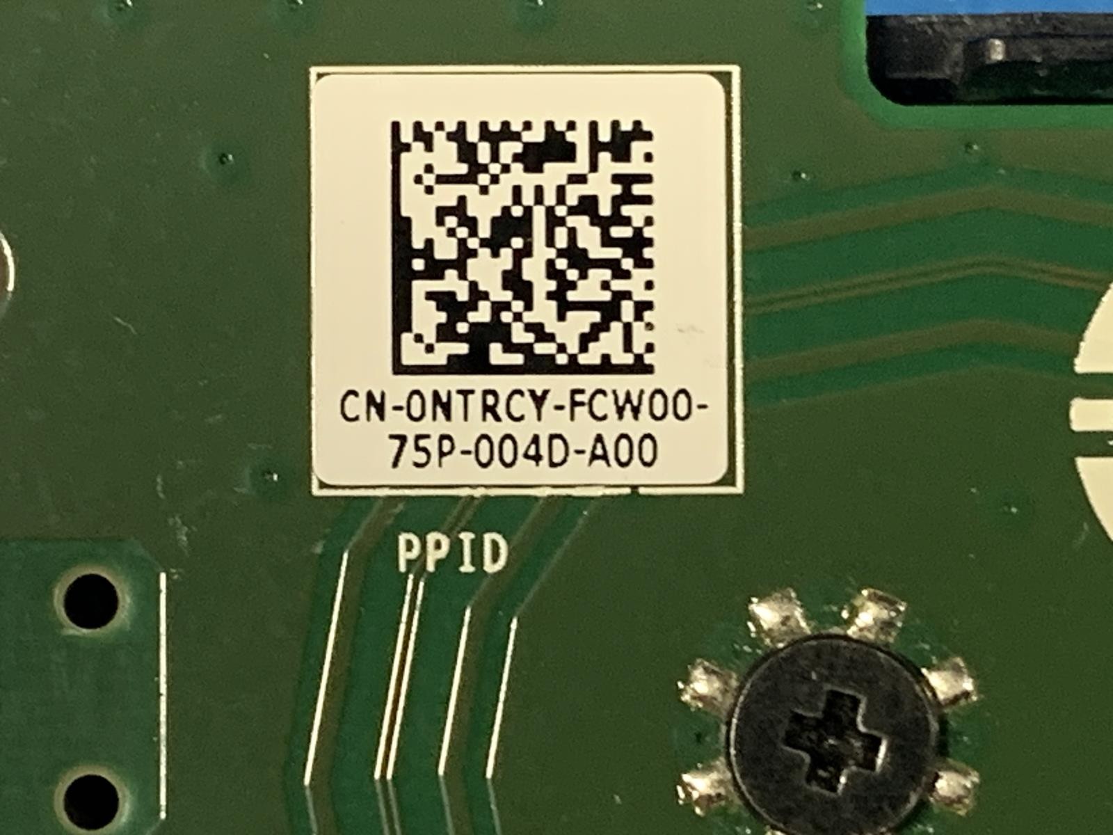 Dell 0NTRCY Solid State Storage Adapter Card SSD 2 Slot M.2 PCI-e