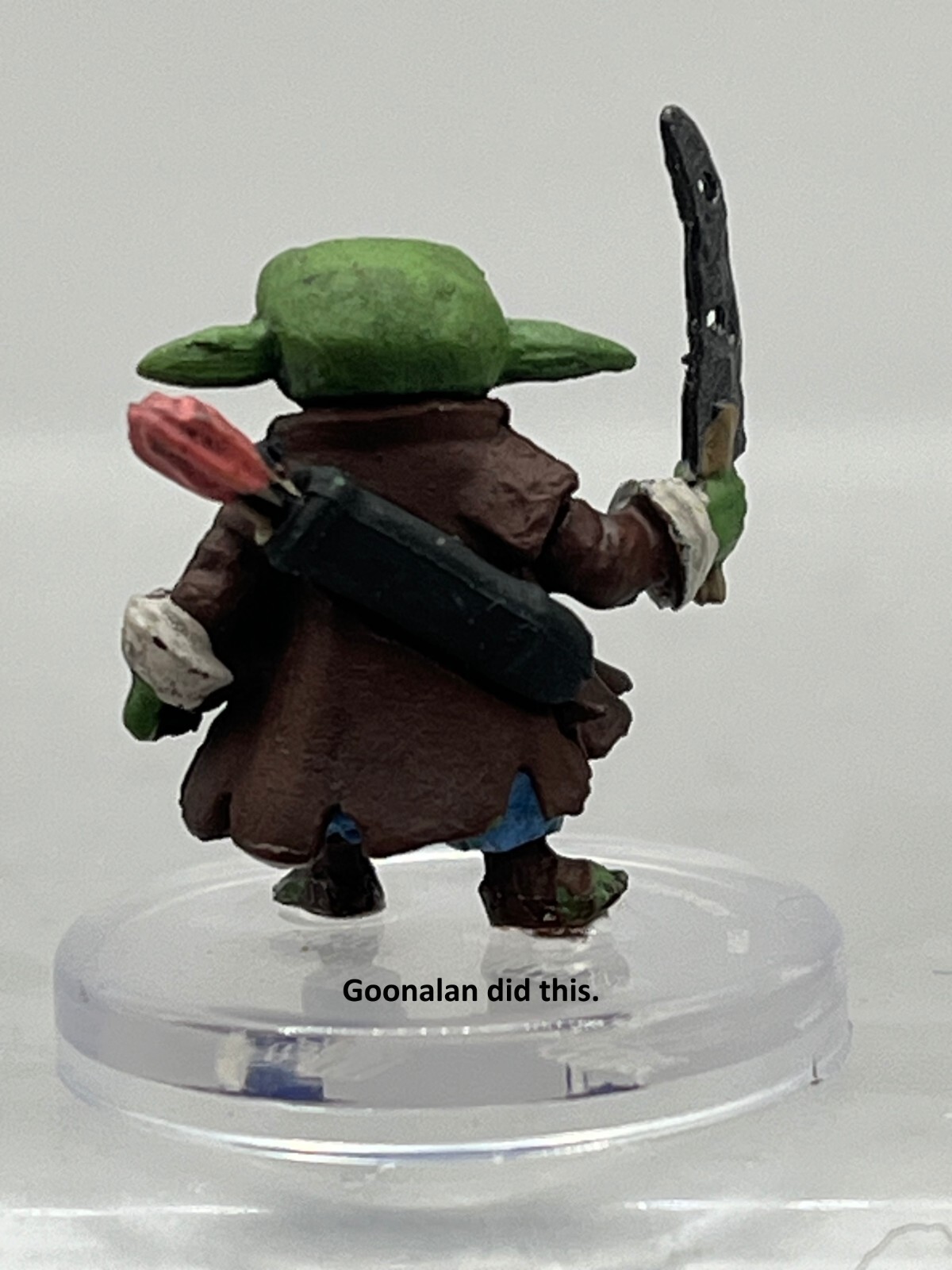 D&D Pathfinder Mini Bestiary Unleashed 02 Goblin Warchanter Dogslicer